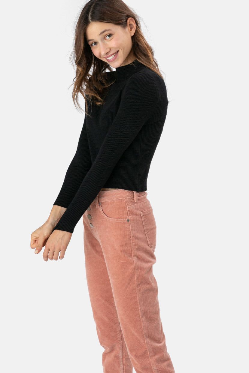 סריג ריב שינייד צווארון גולף נמוך sold by Adika product image thumbnail 2