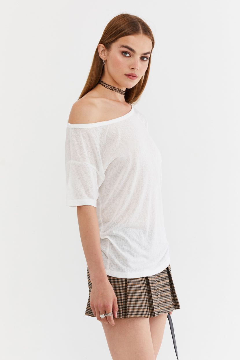 חולצת Over The Top דרופ-שולדר sold by Adika product image thumbnail 3