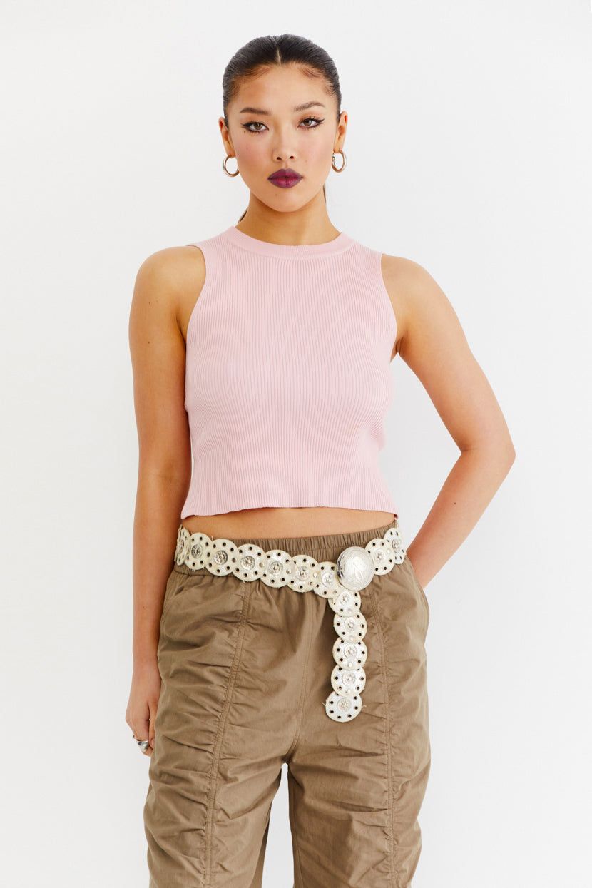 טופ סרוג Right Behind You פתח בגב sold by Adika product image thumbnail 2