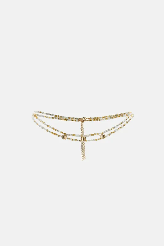 שרשרת בטן נמתחת אייבי sold by Adika