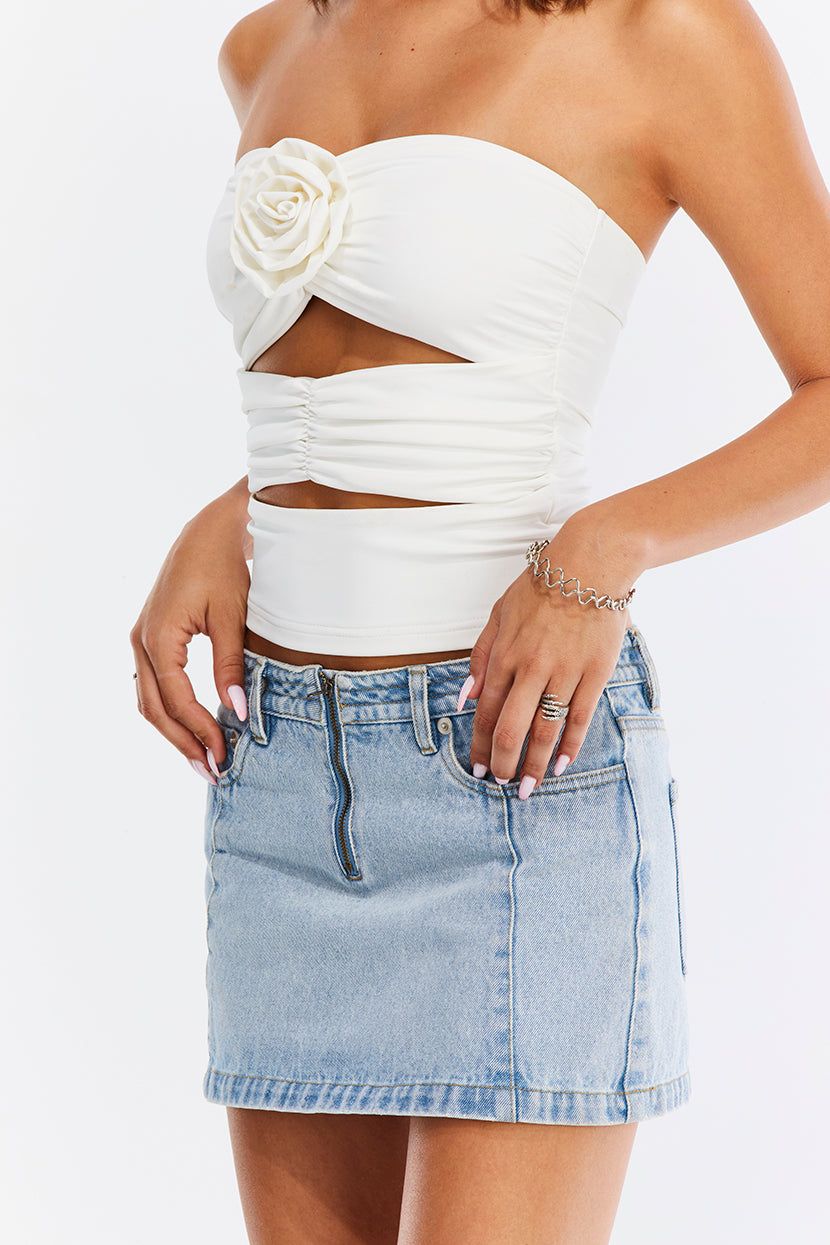 טופ סטרפלס You First קאט-אאוט sold by Adika product image thumbnail 3