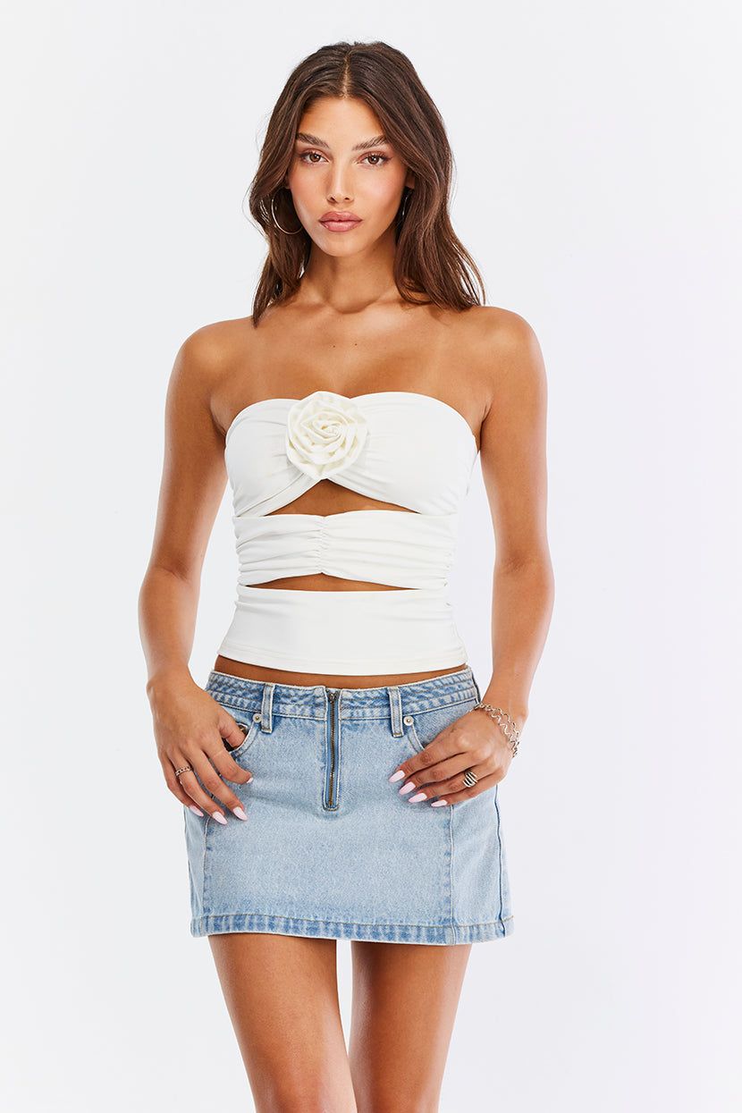 טופ סטרפלס You First קאט-אאוט sold by Adika