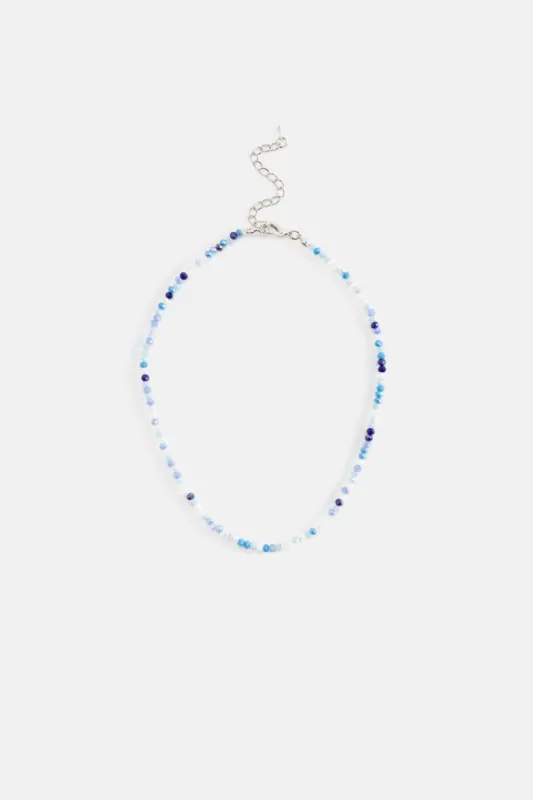 שרשרת חרוזים מליבו גימור מנצנץ sold by Adika