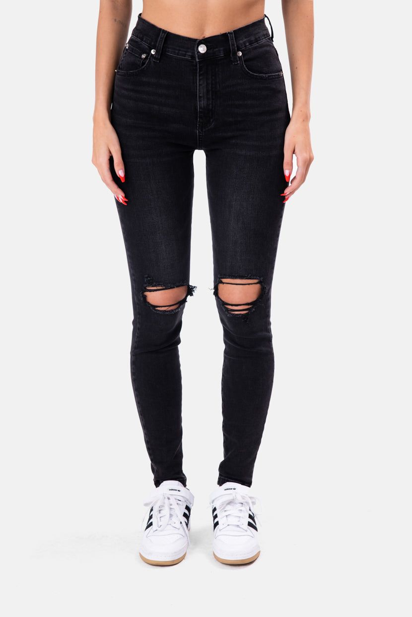 גינס הארדן בשילוב קרעים | SKINNY sold by Adika