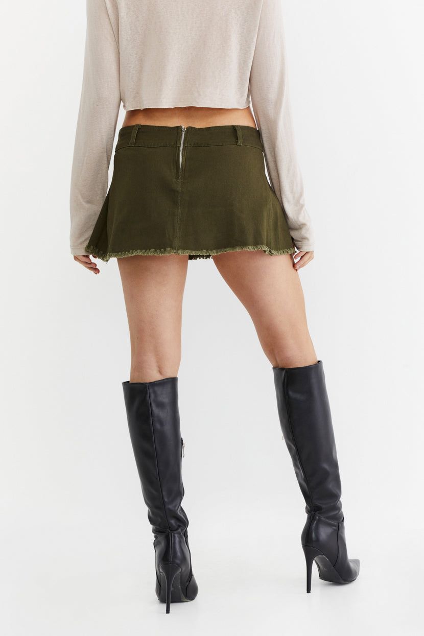 חצאית מיני Break Loose סיומת פרומה sold by Adika product image thumbnail 4