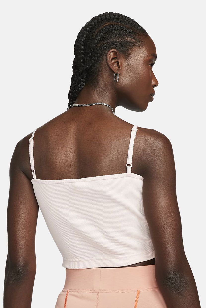 טופ קרופ ריב לוגו רקום // NIKE sold by Adika product image thumbnail 3