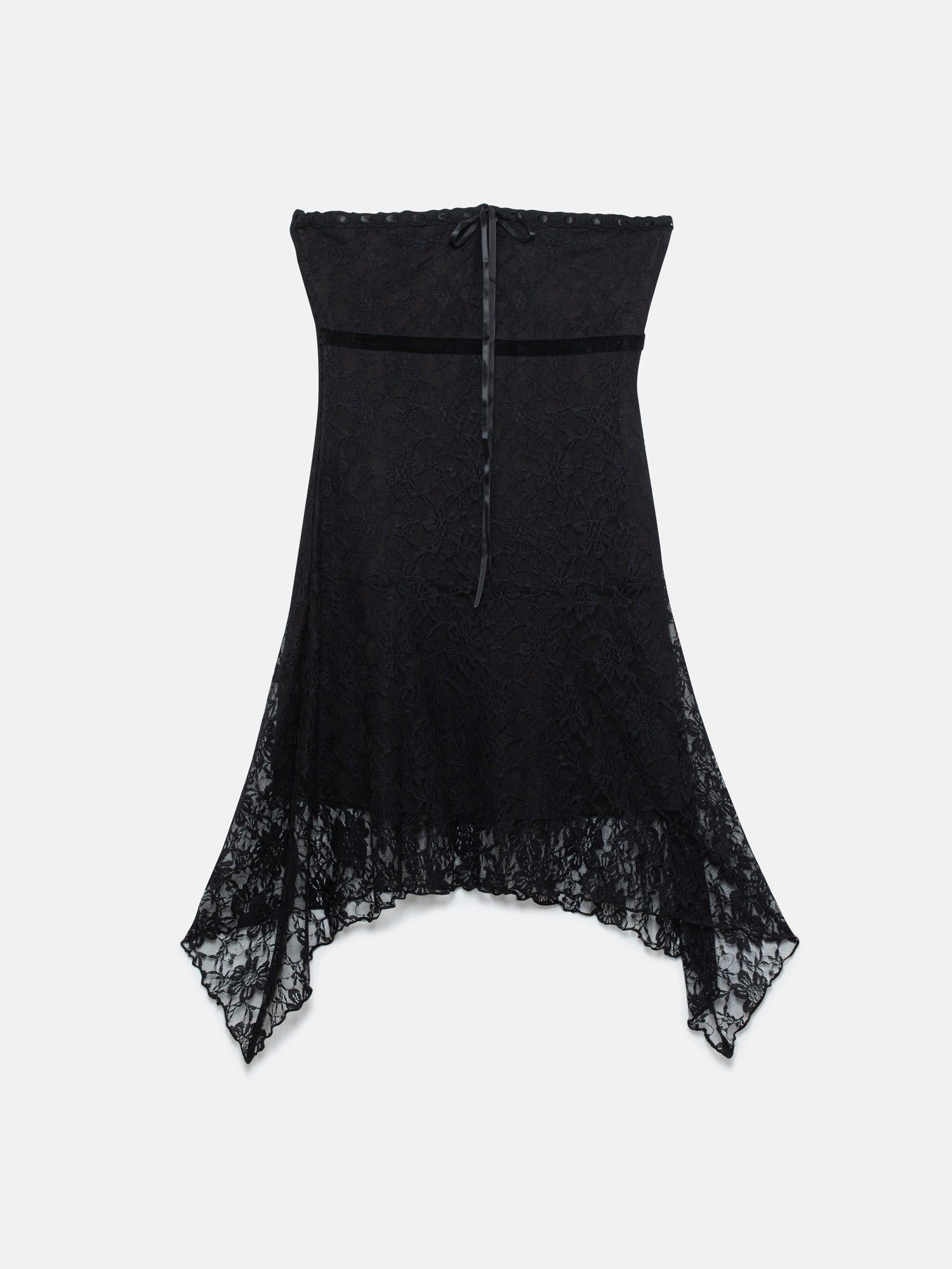 שמלת סטרפלס Fancy Dinner תחרה sold by Adika