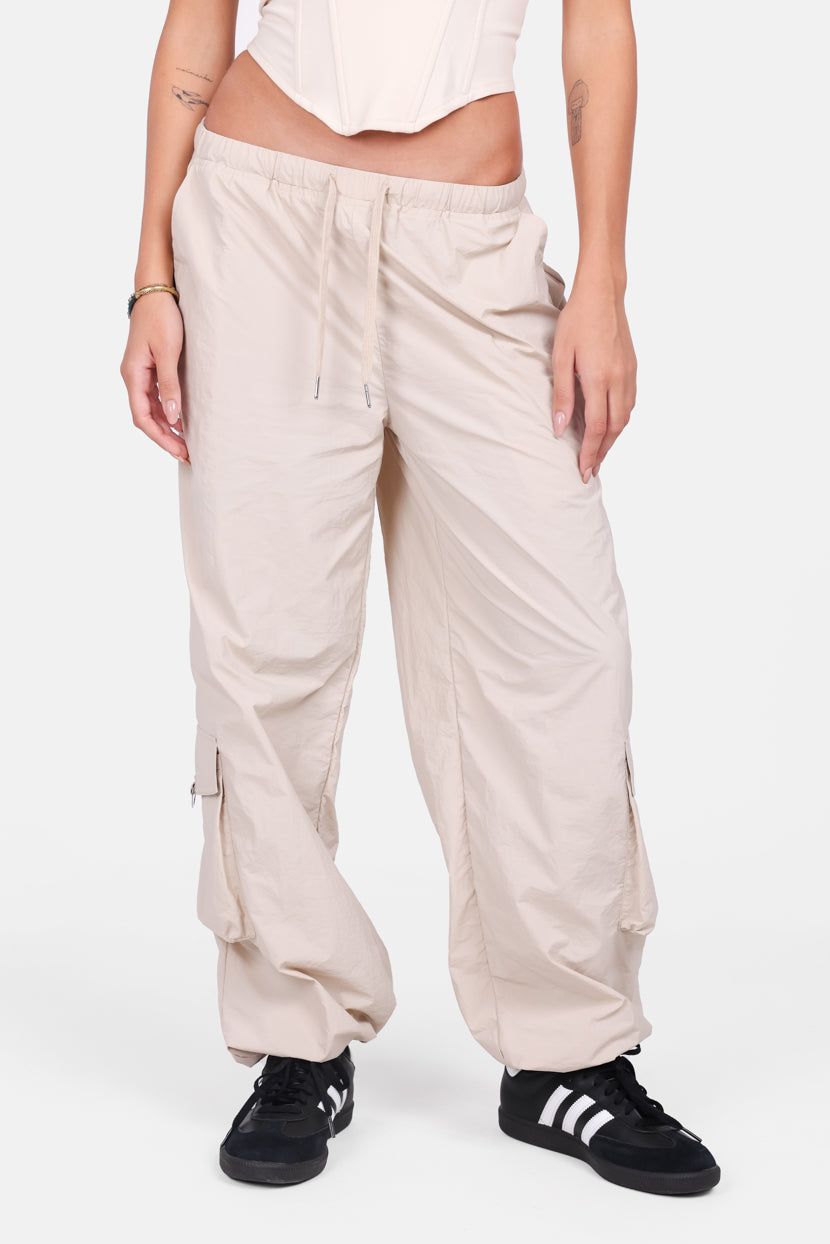 מכנסי ניילון Real Hype כיסי קרגו sold by Adika product image thumbnail 2