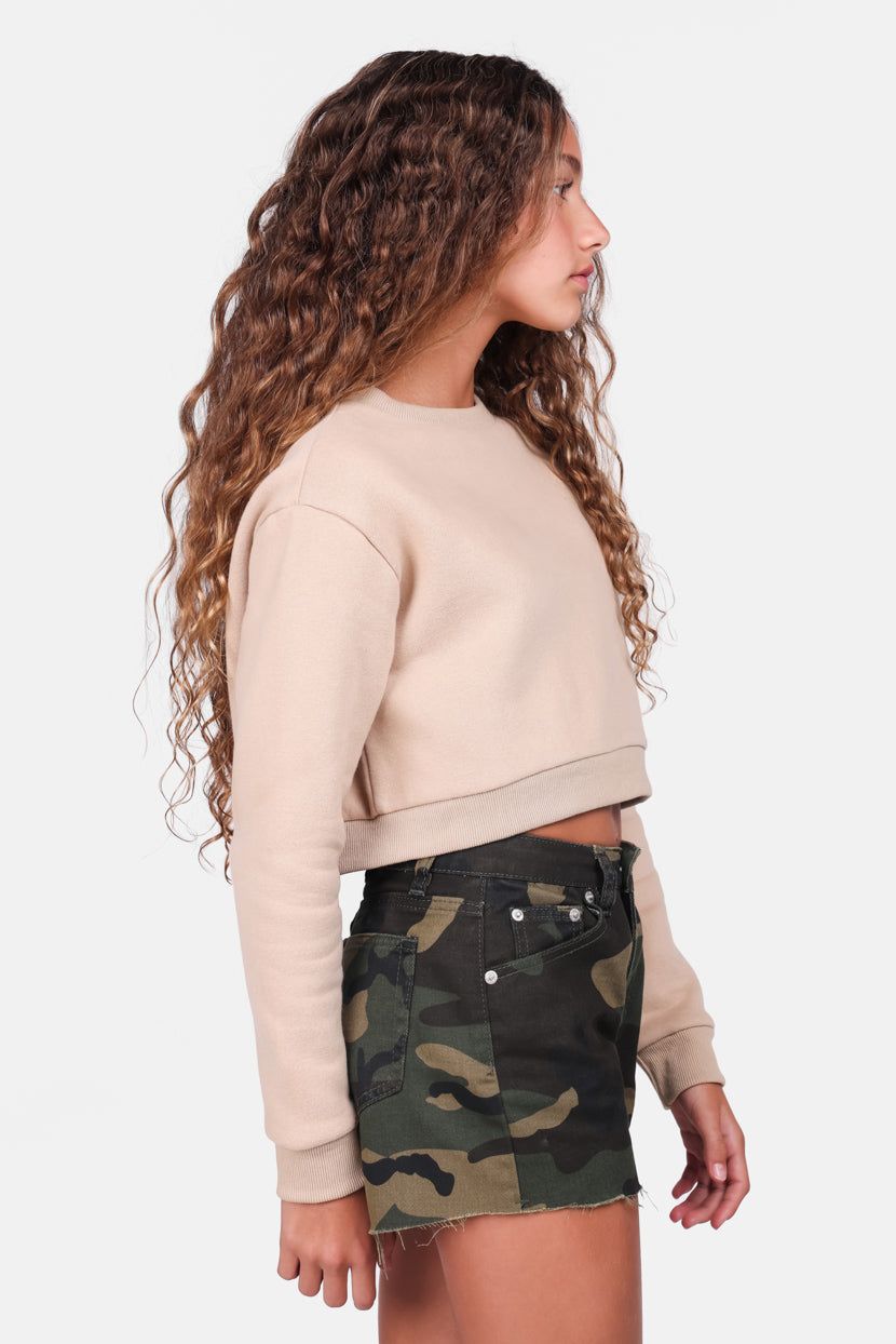 סווטשירט קרופ טורי sold by Adika product image thumbnail 4