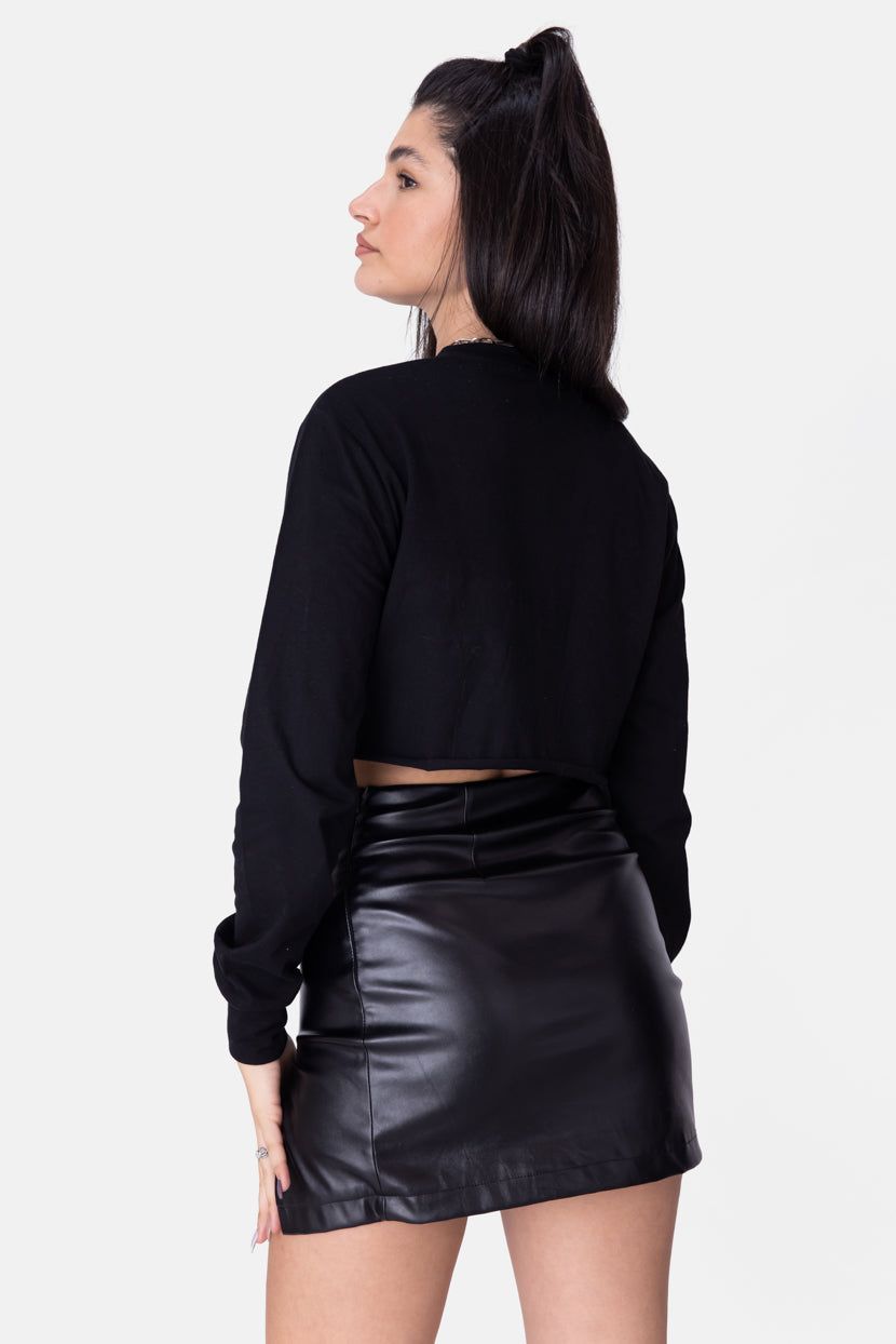 חולצת קרופ FEROCIOUS sold by Adika product image thumbnail 4