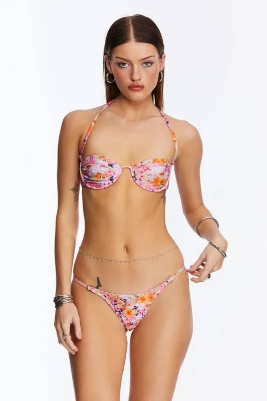 טופ ביקיני Paradise Found גזרת סטרפלס sold by Adika