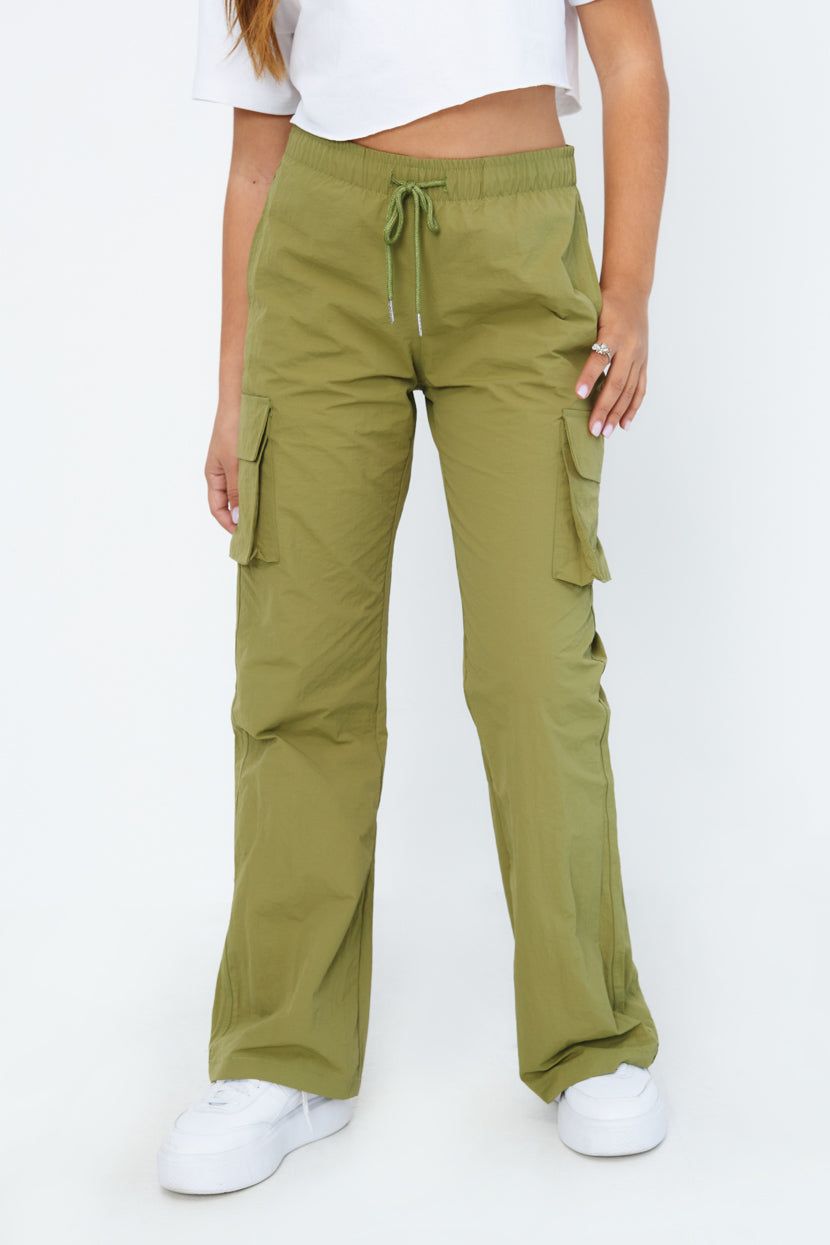 מכנסי ניילון מארני גזרת דגמ"ח sold by Adika product image thumbnail 2