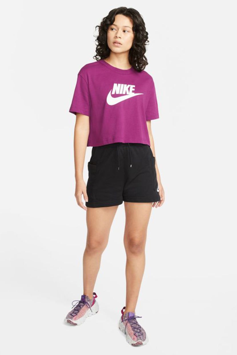 טי-שירט קרופ לוגו מודפס // NIKE sold by Adika