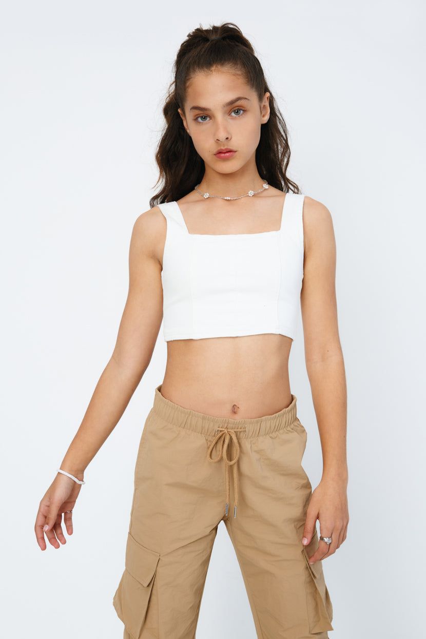 טופ מחוך ג׳סיקה בד דנים sold by Adika