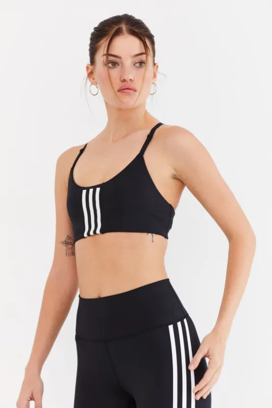טופ אימון דיטייל פסים // adidas sold by Adika