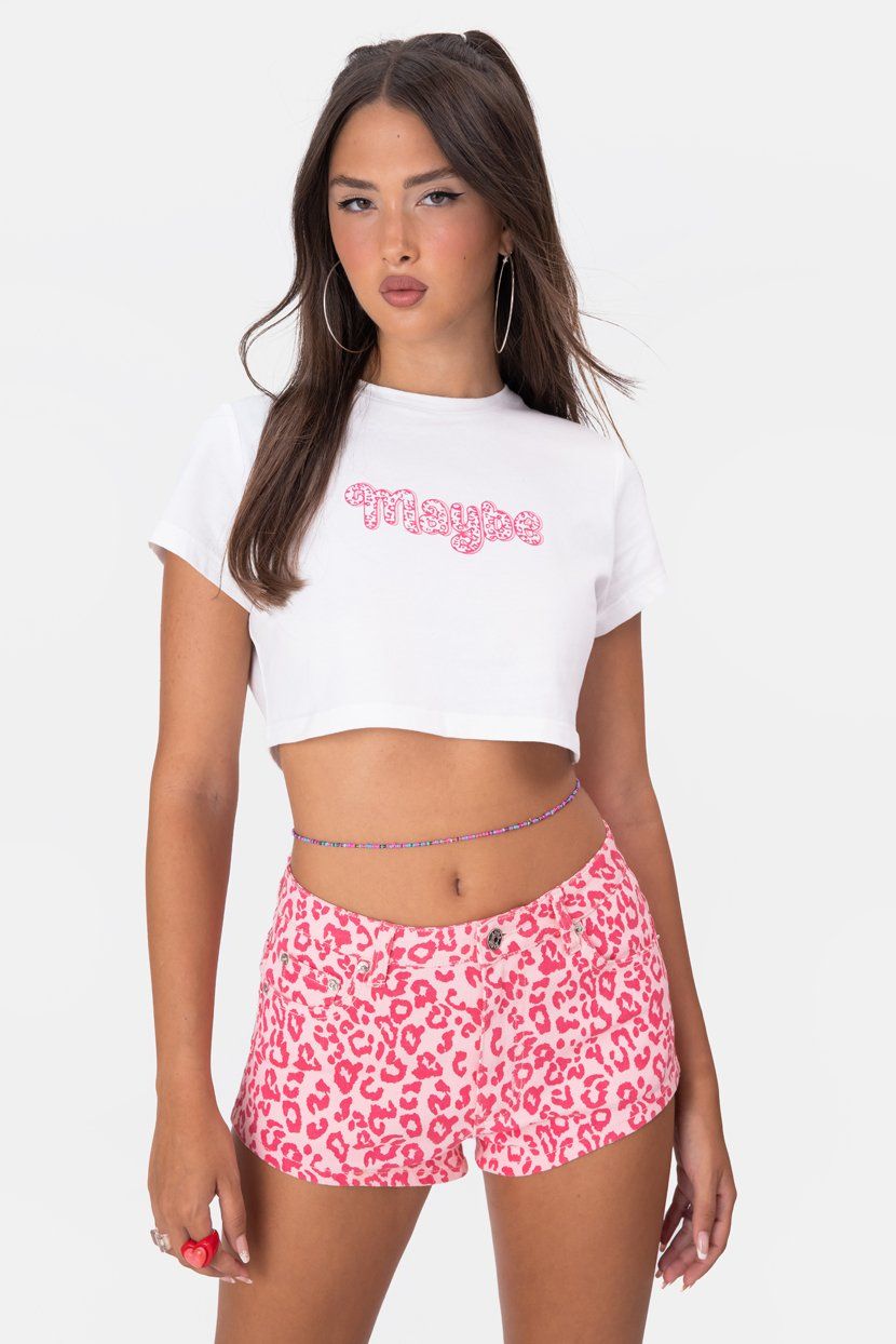 טי-שירט לאופרד MAYBE sold by Adika