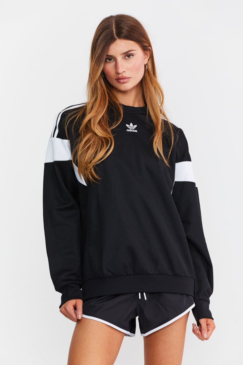 סווטשירט אוברסייז קולור-בלוק // adidas sold by Adika product image thumbnail 2