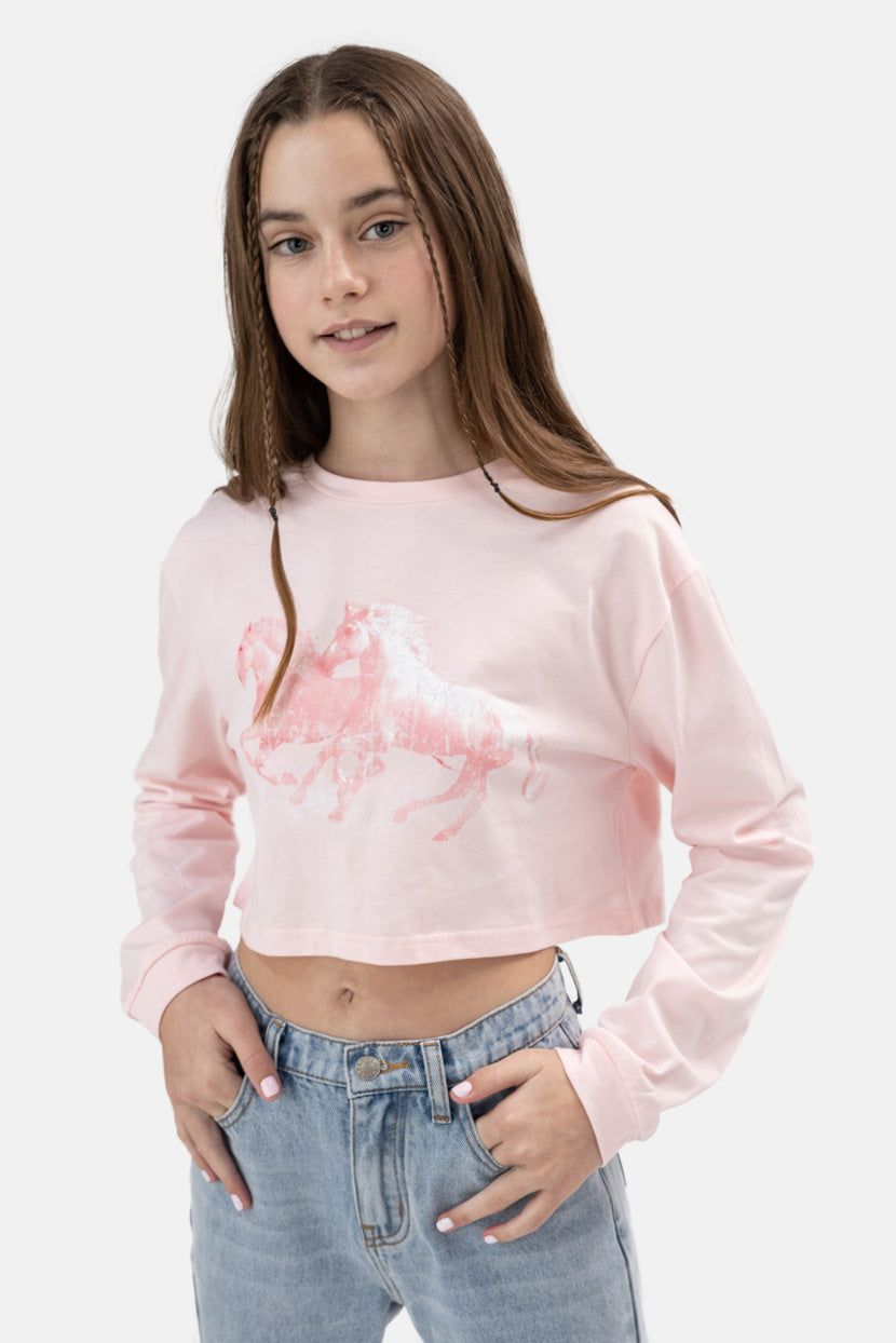 טי-שירט קרופ ליינה sold by Adika product image thumbnail 3