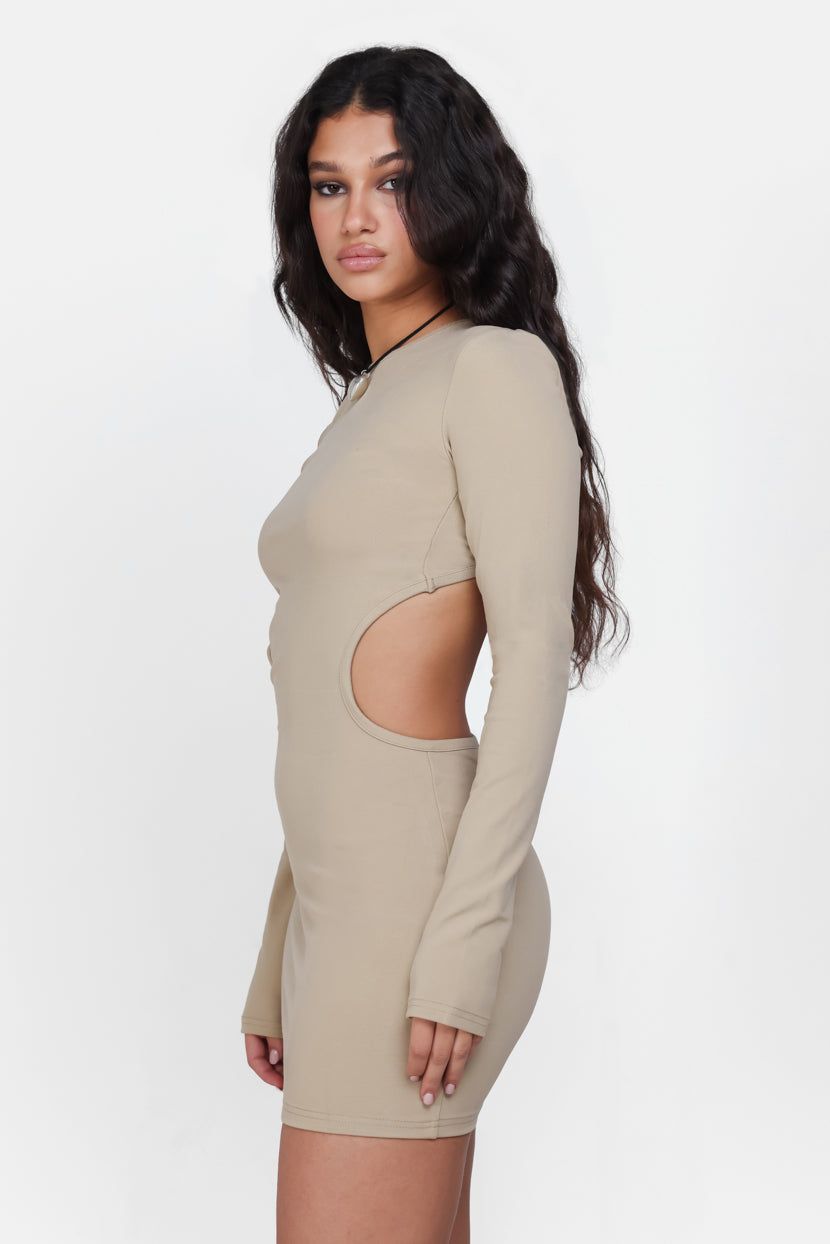 שמלת Girl Code קאט-אאוט בגב sold by Adika product image thumbnail 3
