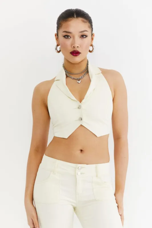 וסט קולר All In סגירת כפתורים sold by Adika