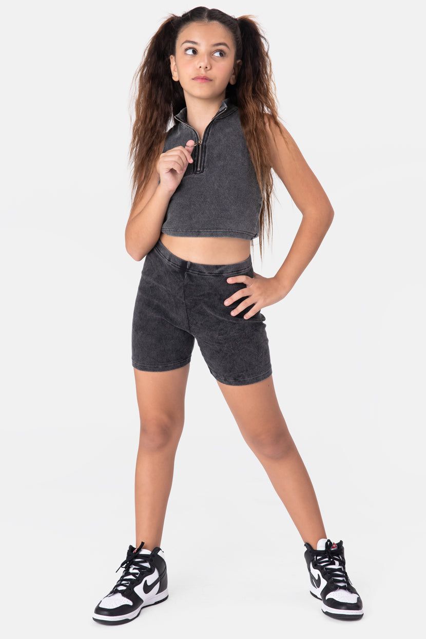 שורטס בייקר סלין שטיפת ווש sold by Adika