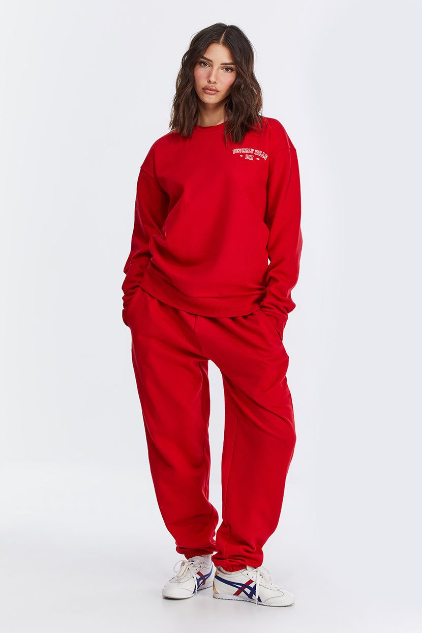 סווטשירט Beverly Hills אוברסייז sold by Adika product image thumbnail 4