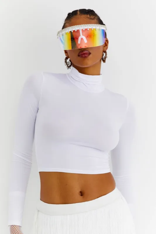 טופ קרופ Many Moods צווארון גולף sold by Adika