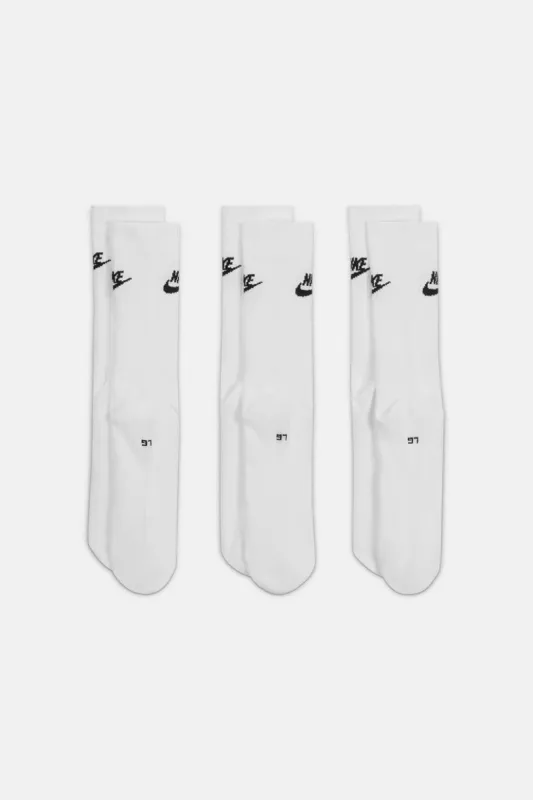 מארז 3 זוגות גרביים לוגו צידי // NIKE sold by Adika