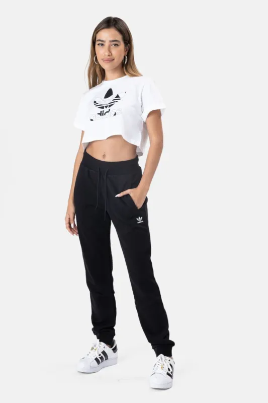 טי-שירט קרופ קיפול תפור // adidas sold by Adika