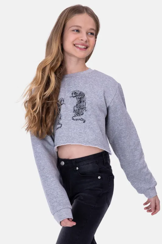 סווטשירט קרופ TIGER sold by Adika