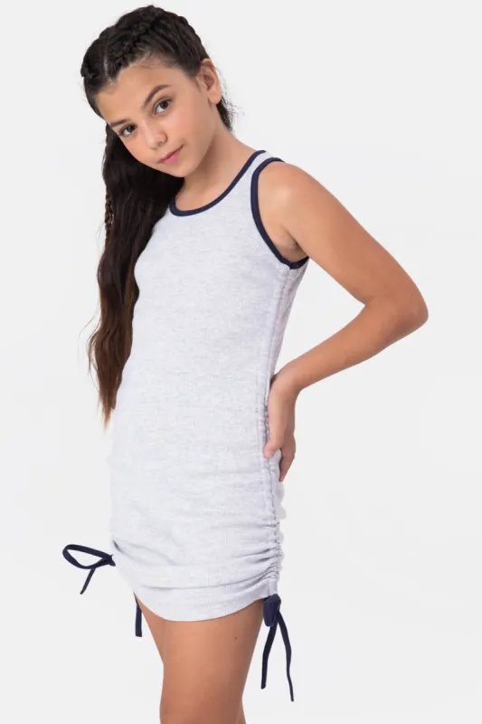 שמלת ריב מוניק שרוכי כיווץ sold by Adika