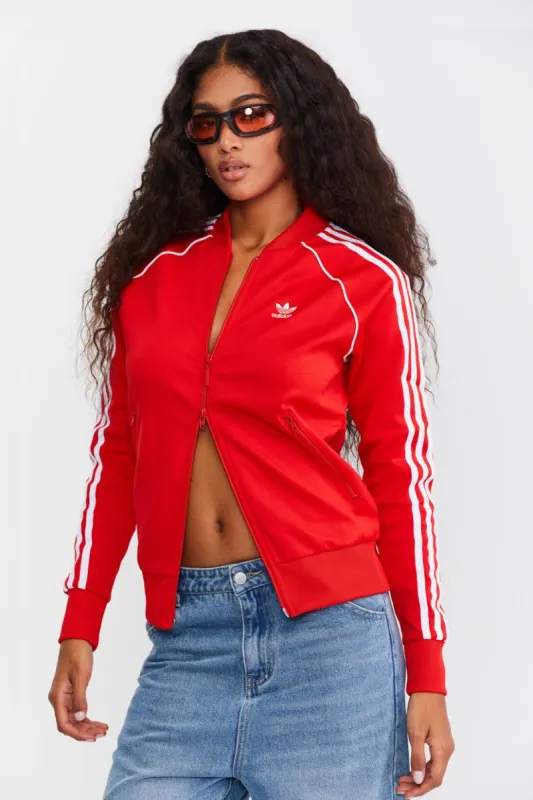 ג'קט SST פסי לוגו // adidas sold by Adika