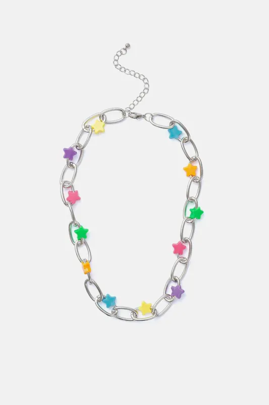 שרשרת גורמט פלאנטיק בשילוב תליונים sold by Adika