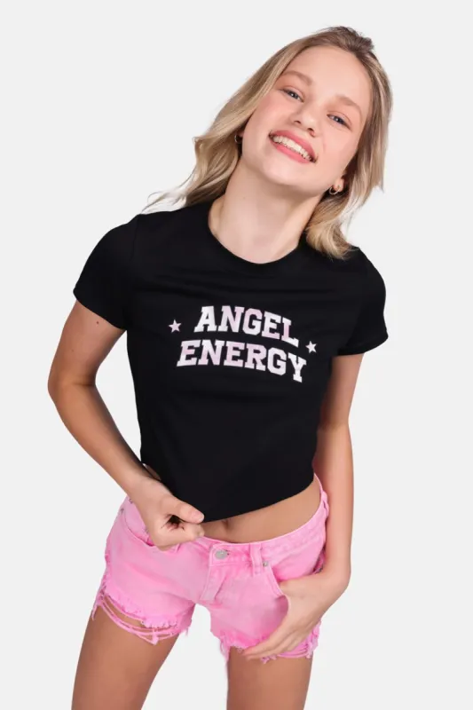 טי-שירט קרופ Angel Energy sold by Adika