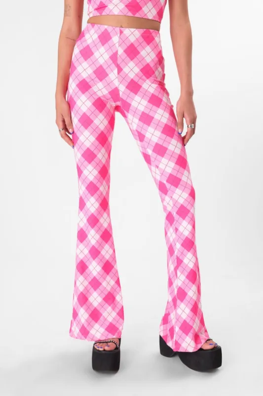 מכנסי פינקי גזרה מתרחבת sold by Adika