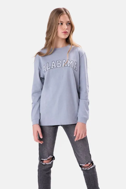טי-שירט ALABAMA שרוול ארוך sold by Adika
