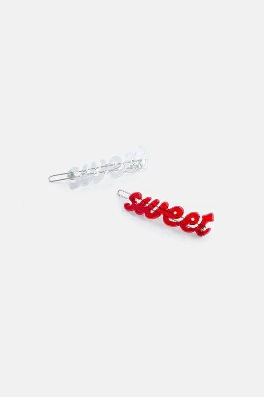 מארז 2 סיכות לשיער SWEET sold by Adika