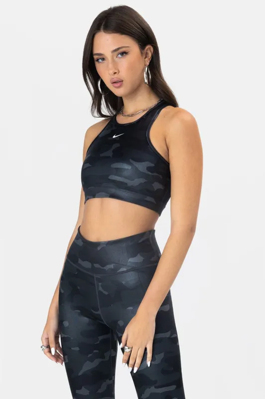 טופ Swoosh קאט-אאוט בגב // NIKE sold by Adika