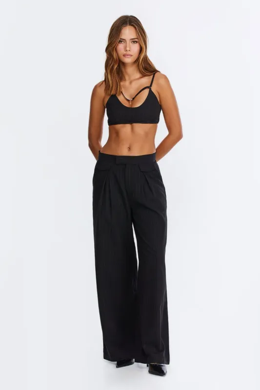 מכנסיים Serious IT Girl גזרה מחויטת sold by Adika