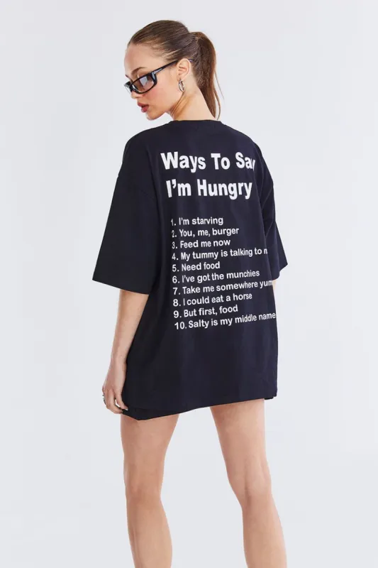 טי-שירט Ways to Say אוברסייז sold by Adika
