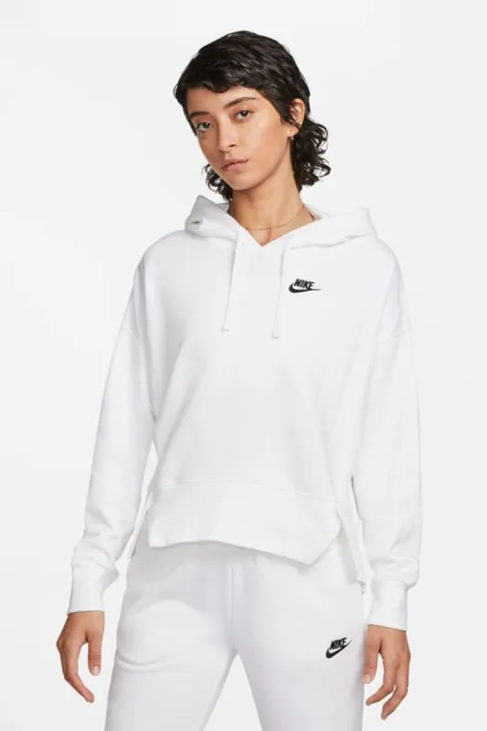 סווטשירט קפוצ׳ון בשילוב שסעים // NIKE sold by Adika