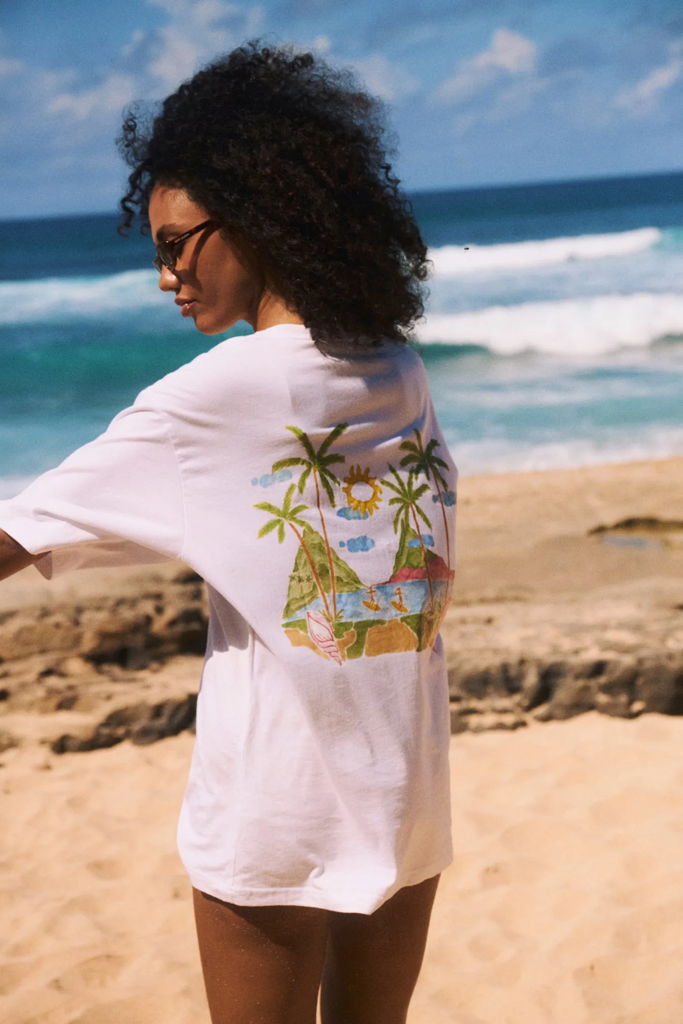 Postcard Tee sold by Switcha product image thumbnail 3