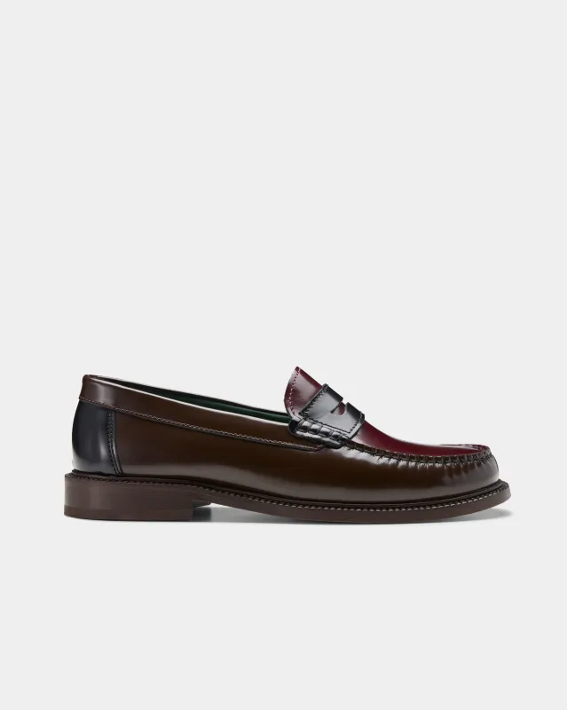YARDEE THREE-TONE LOAFER sold by VINNY's