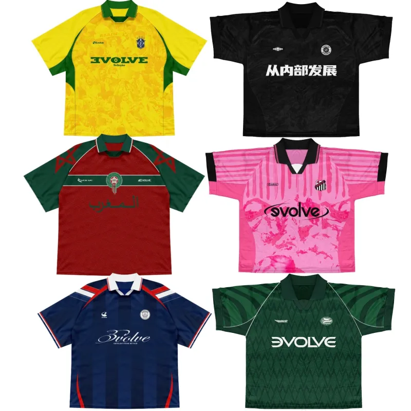 World Cup Jerseys made by Evolve Kloth
