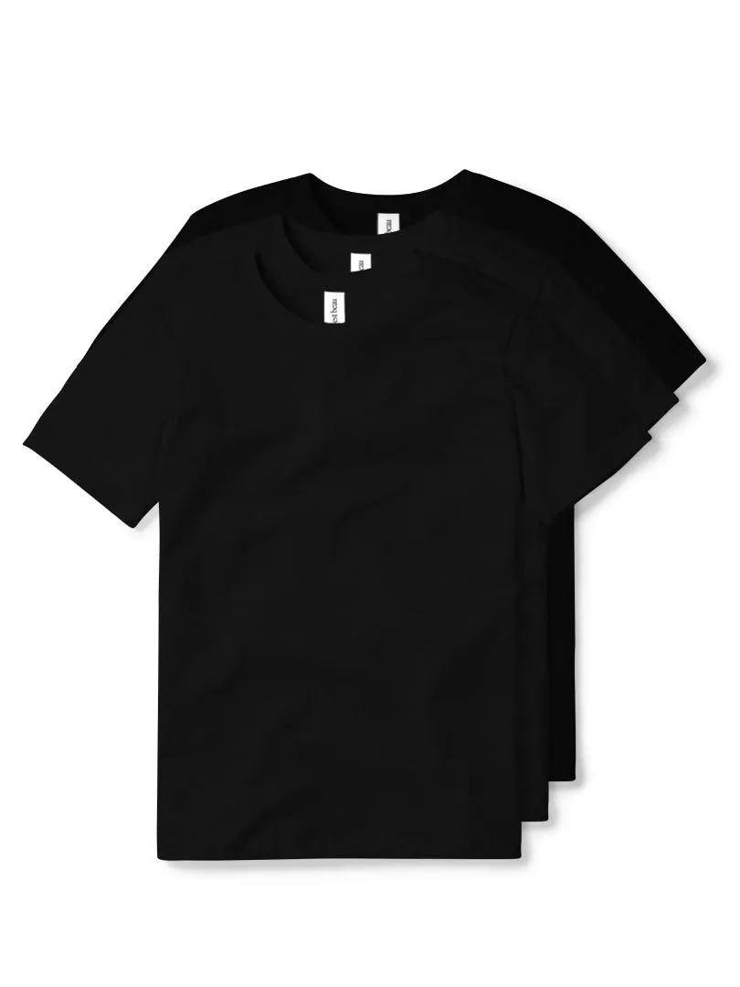 Classic T-Shirt - Black - 3 Pack sold by C'est beau