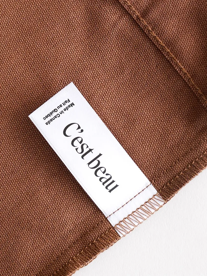 Tote Bag Essentiel - Coffee - Large sold by C'est beau product image thumbnail 3