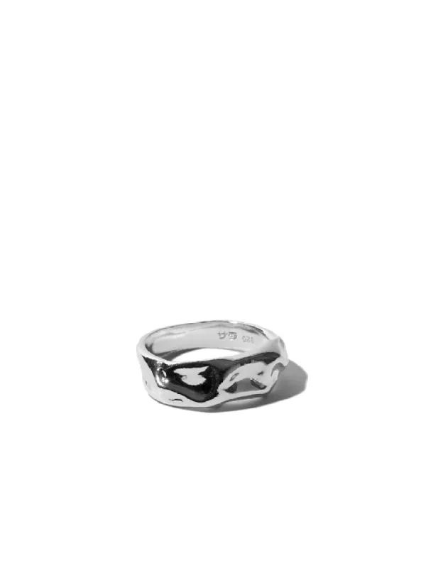 Ring Étoffe - Silver sold by C'est beau