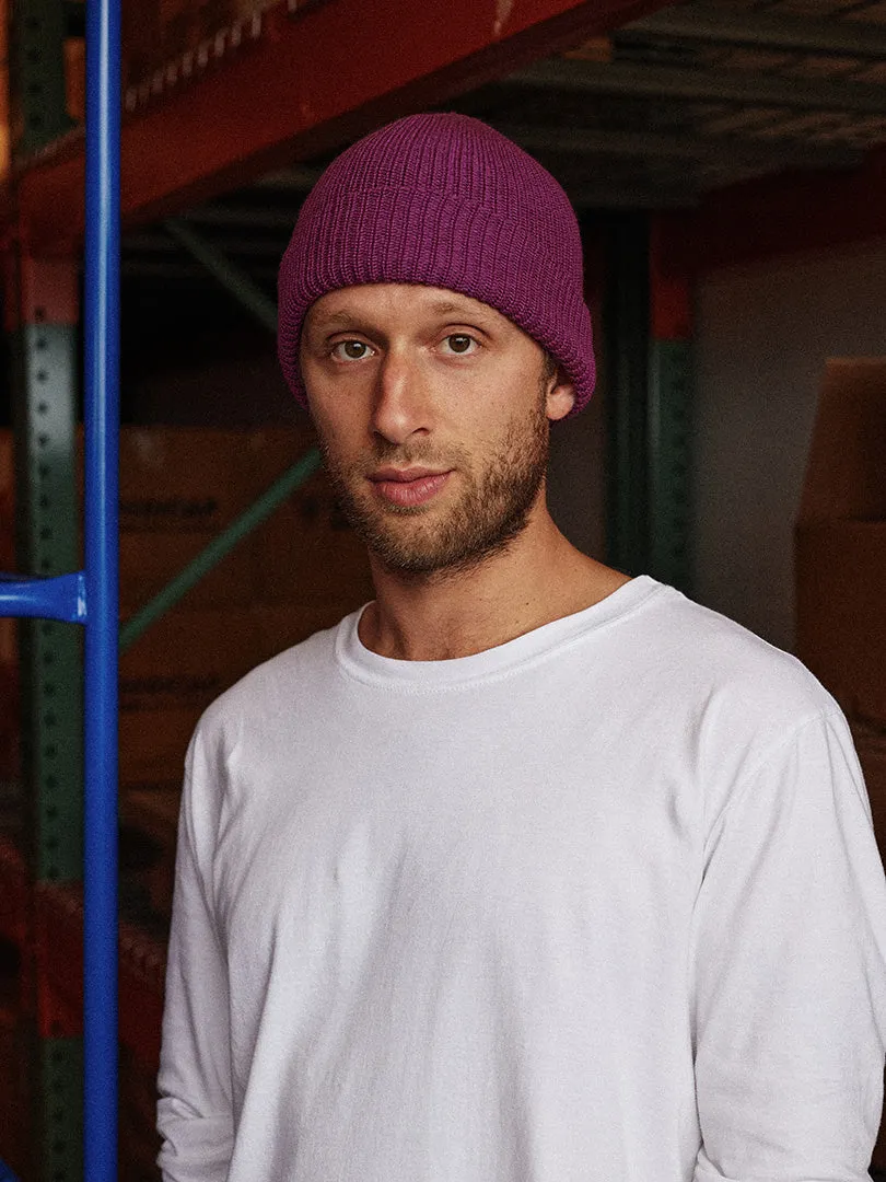 Essential Beanie - Purple sold by C'est beau product image thumbnail 3