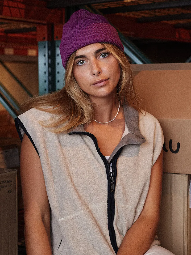 Essential Beanie - Purple sold by C'est beau product image thumbnail 2