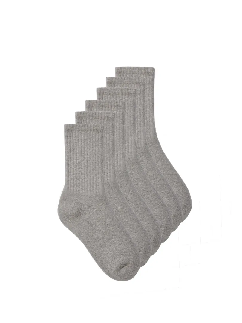 Classic Socks - Grey - 3 Pack sold by C'est beau